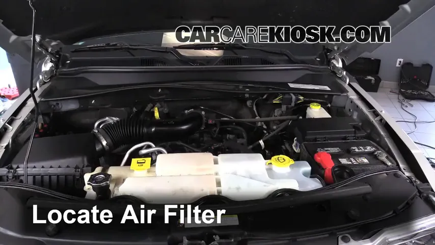 2011 Jeep Liberty Sport 3.7L V6 Air Filter (Engine)